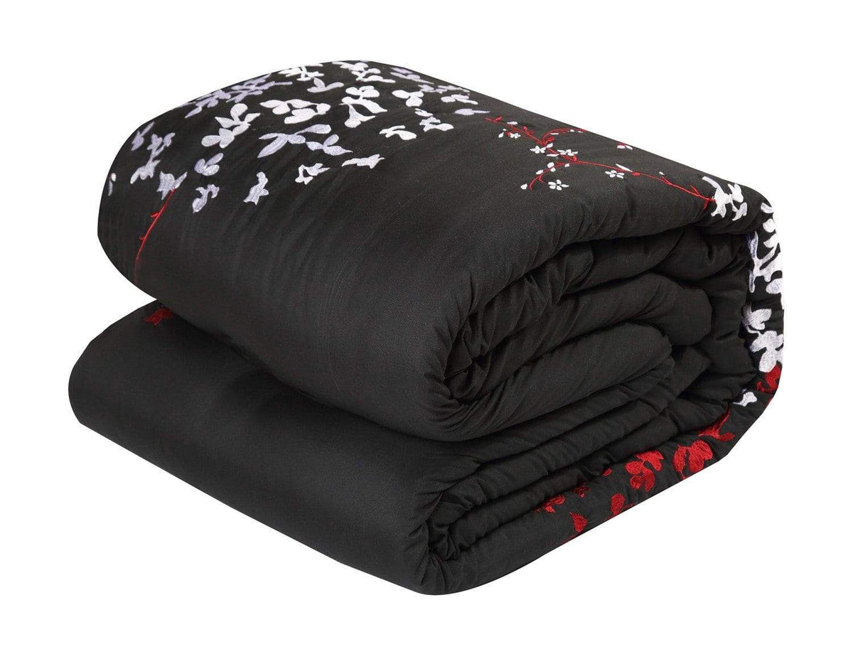Chic Home Cheila 12 Piece Floral Comforter Set 
