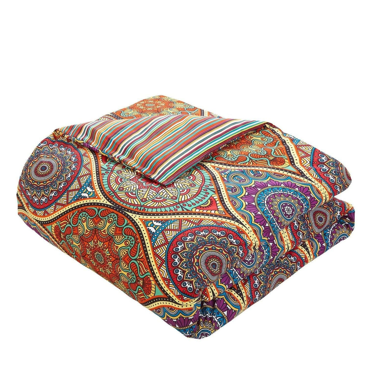 Chic Home Chennai 8 Piece Reversible Comforter Set 