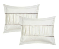 Chic Home Cheryl 10 Piece Pleated Comforter Set 