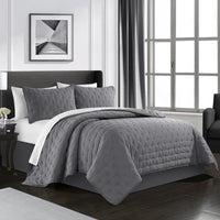 Chic Home Chyle 3 Piece Tufted Quilt Set 