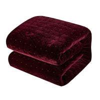 Chic Home Chyna 3 Piece Velvet Comforter Set 