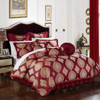 Chic Home Cipriana 13 Piece Jacquard Comforter Set 