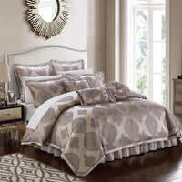 Chic Home Cipriana 13 Piece Jacquard Comforter Set 
