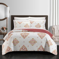 Chic Home Citroen 9 Piece Scroll Quilt Set Twin