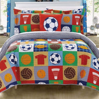 Chic Home Classic Sport 4 Piece Reversible Quilt Set Twin/Twin XL