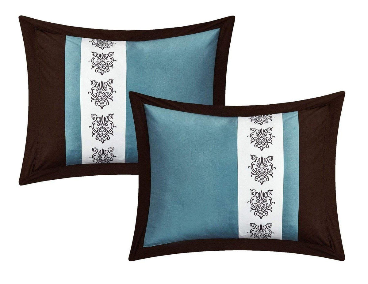Chic Home Clayton 10 Piece Pintuck Comforter Set 