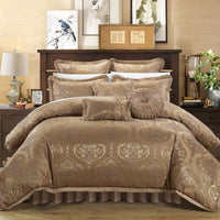 Chic Home Como 13 Piece Jacquard Comforter Set Gold