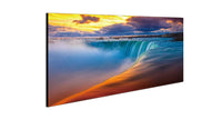 Chic Home Free Fall 1 Piece Wrapped Canvas Wall Art Giclee Print Edge of a Waterfall 
