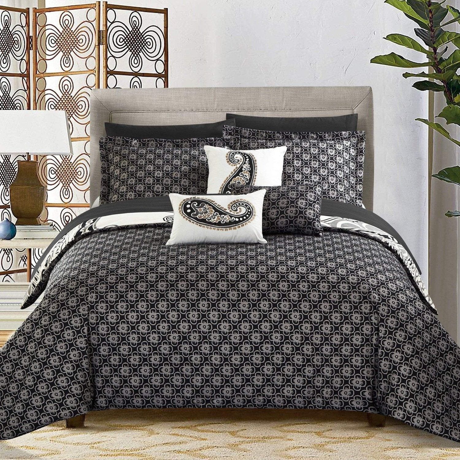 Chic Home Del Mar 10 Piece Reversible Boho Comforter Set Bedding