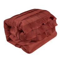 Chic Home Denver 10 Piece Ruffled Comforter Set 