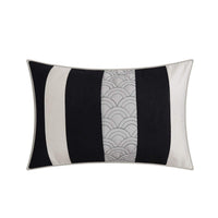 Chic Home Diamante 12 Piece Color Block Comforter Set 