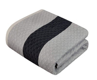 Chic Home Diamante 8 Piece Color Block Comforter Set 