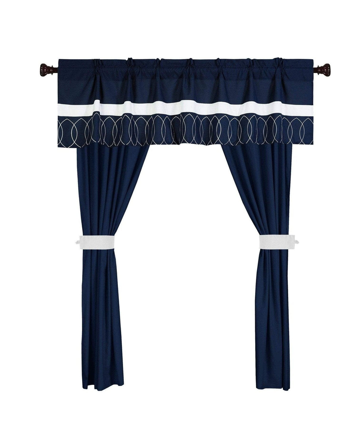 Chic Home Dinah 24 Piece Color Block Comforter Set Navy