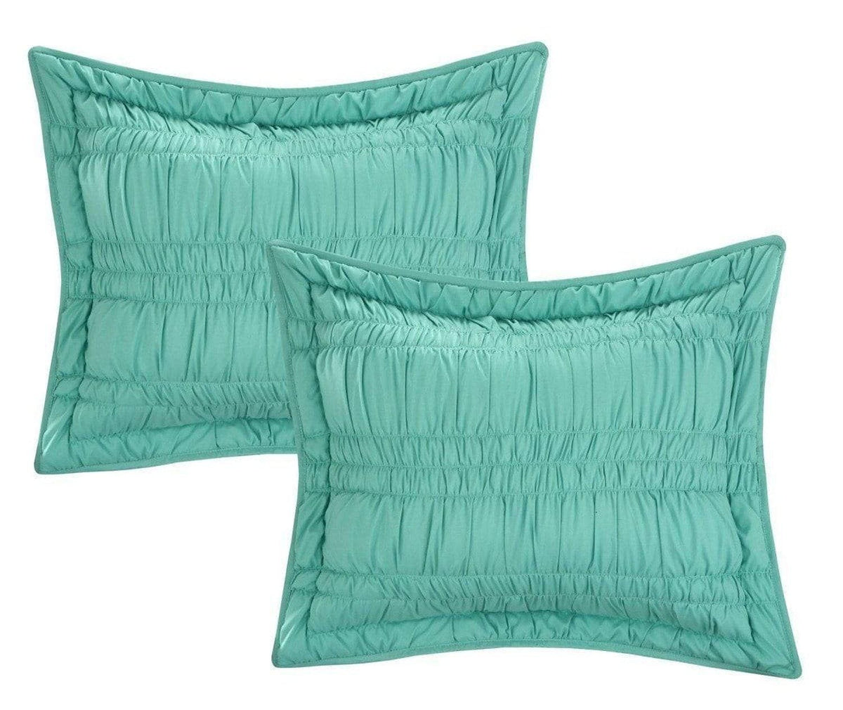 Chic Home Dreamer 3 Piece Ruffled Quilt Set 