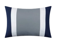 Chic Home Duke 10 Piece Color Block Comforter Set 