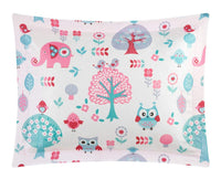 Chic Home Elephant Garden 5 Piece Kids Comforter Set 
