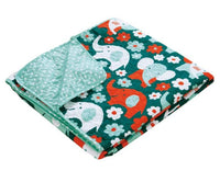 Chic Home Elephant Marsh 4 Piece Cute Elephant Quilt Set 