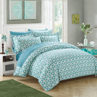 Chic Home Elizabeth 9 Piece Reversible Duvet Cover Set 