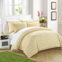 Chic Home Elizabeth 9 Piece Reversible Duvet Cover Set 
