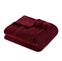 Chic Home Elke Plush Faux Fur Fleece Wrap 