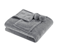 Chic Home Elke Plush Faux Fur Fleece Wrap 