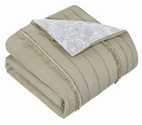 Chic Home Elle 11 Piece Reversible Comforter Set 