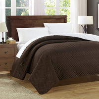 Chic Home Enigma 5 Piece Reversible Quilt Set 