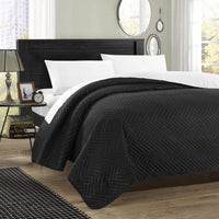 Chic Home Enigma 5 Piece Reversible Quilt Set 
