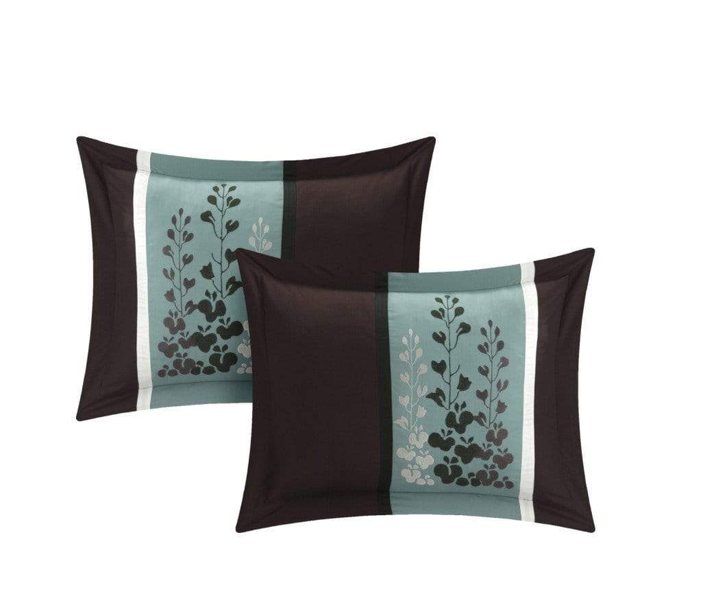 Chic Home Evan 12 Piece Floral Comforter Set 