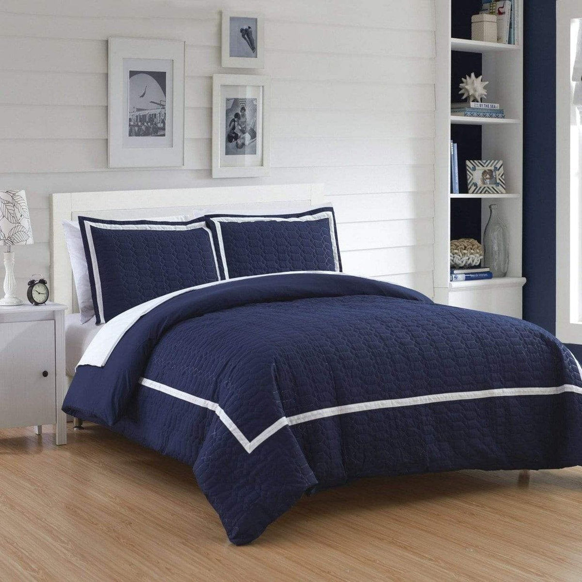 Chic Home Faige 7 Piece Hotel Duvet Cover Set 