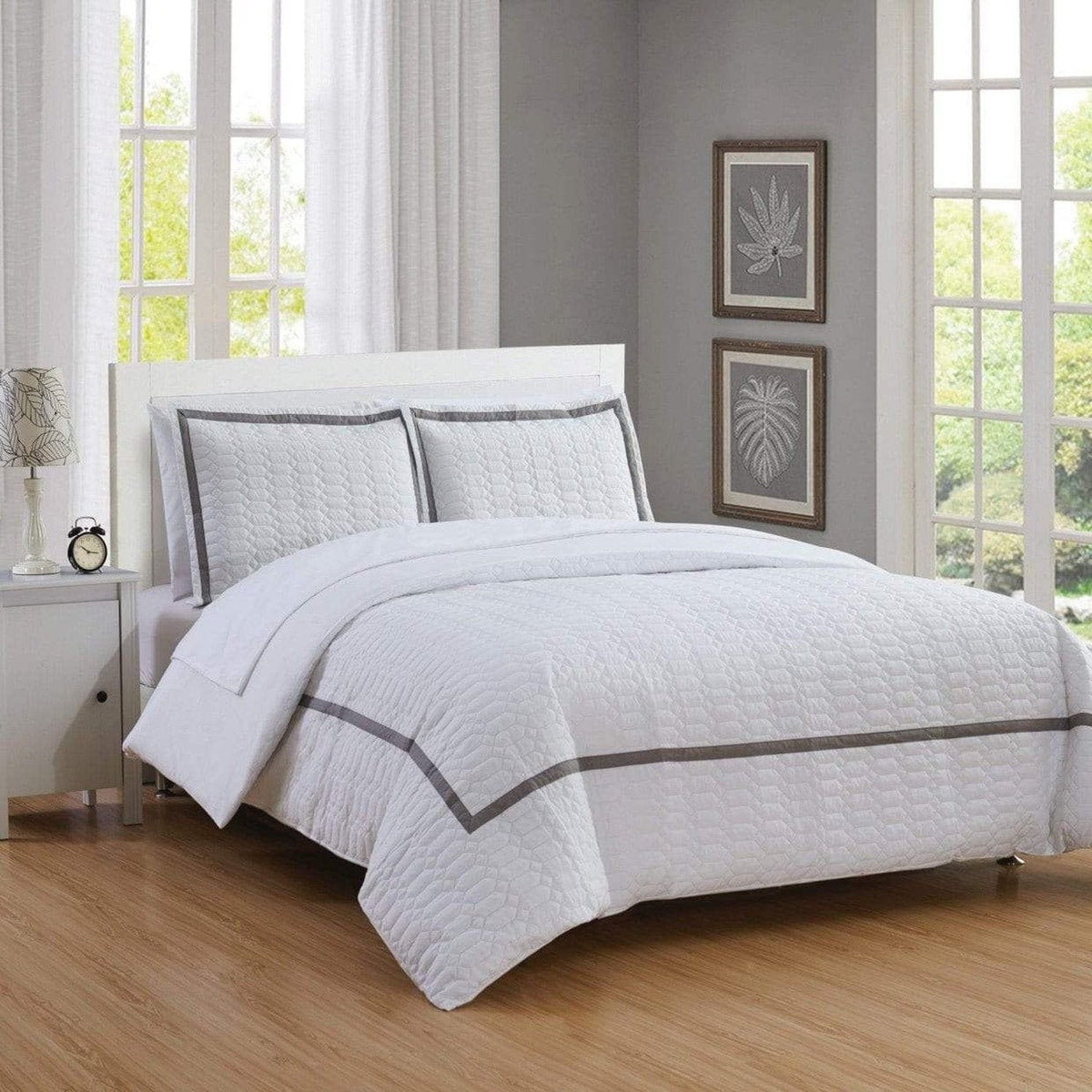 Chic Home Faige 7 Piece Hotel Duvet Cover Set 