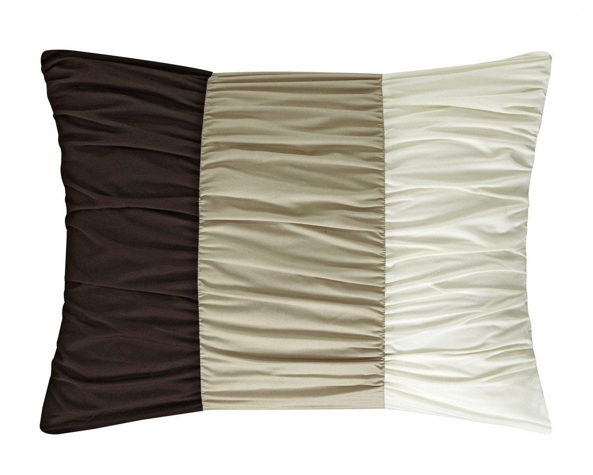 Chic Home Fay 9 Piece Color Block Comforter Set 