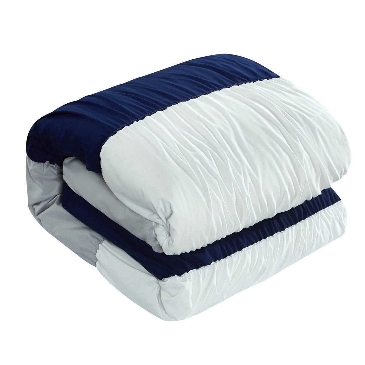 Chic Home Fay 9 Piece Color Block Comforter Set 