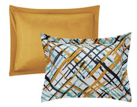 Chic Home Gingham 5 Piece Reversible Quilt Set 