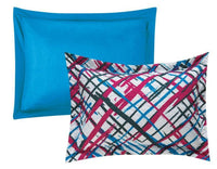 Chic Home Gingham 5 Piece Reversible Quilt Set 
