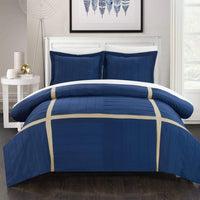 Chic Home Giselle 3 Piece Patchwork Duvet Cover Set 