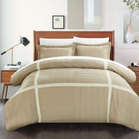 Chic Home Giselle 7 Piece Patchwork Duvet Cover Set 