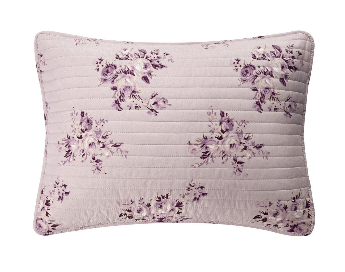Chic Home Giverny 9 Piece Floral Print Quilt Set 