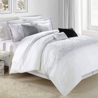 Chic Home Grace 8 Piece Embroidered Comforter Set 
