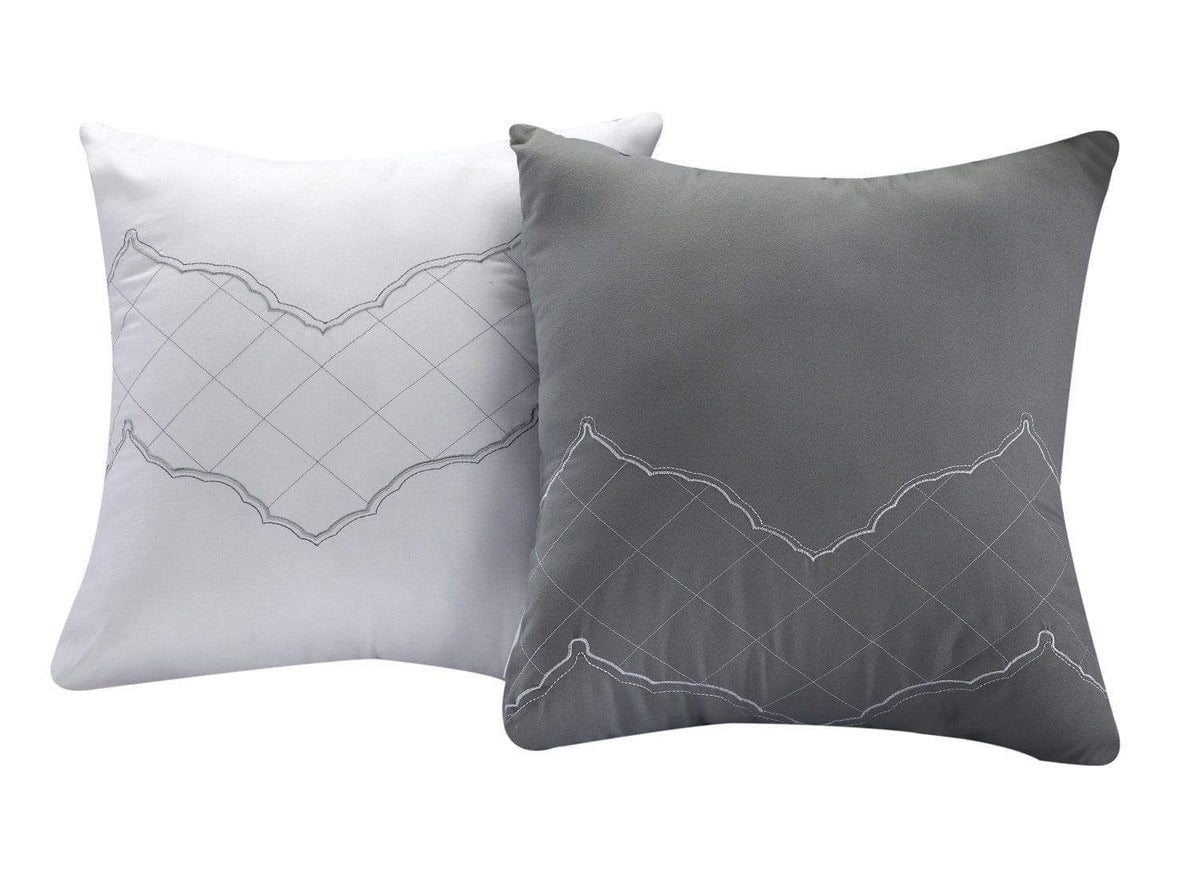 Chic Home Grace 8 Piece Embroidered Comforter Set 