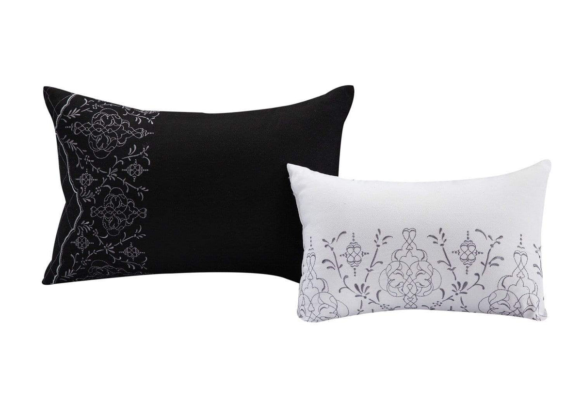 Chic Home Grace 8 Piece Embroidered Comforter Set 