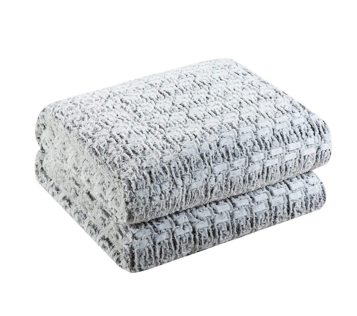 Chic Home Greece 7 Piece Faux Fur Comforter Set 