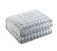 Chic Home Greece 7 Piece Faux Fur Comforter Set 