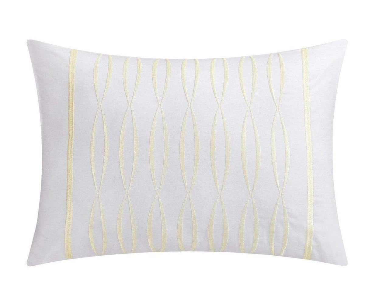 Chic Home Hadassah 10 Piece Striped Comforter Set 