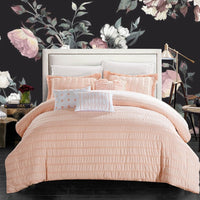 Chic Home Hadassah 10 Piece Striped Comforter Set 