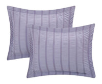 Chic Home Hadassah 10 Piece Striped Comforter Set 