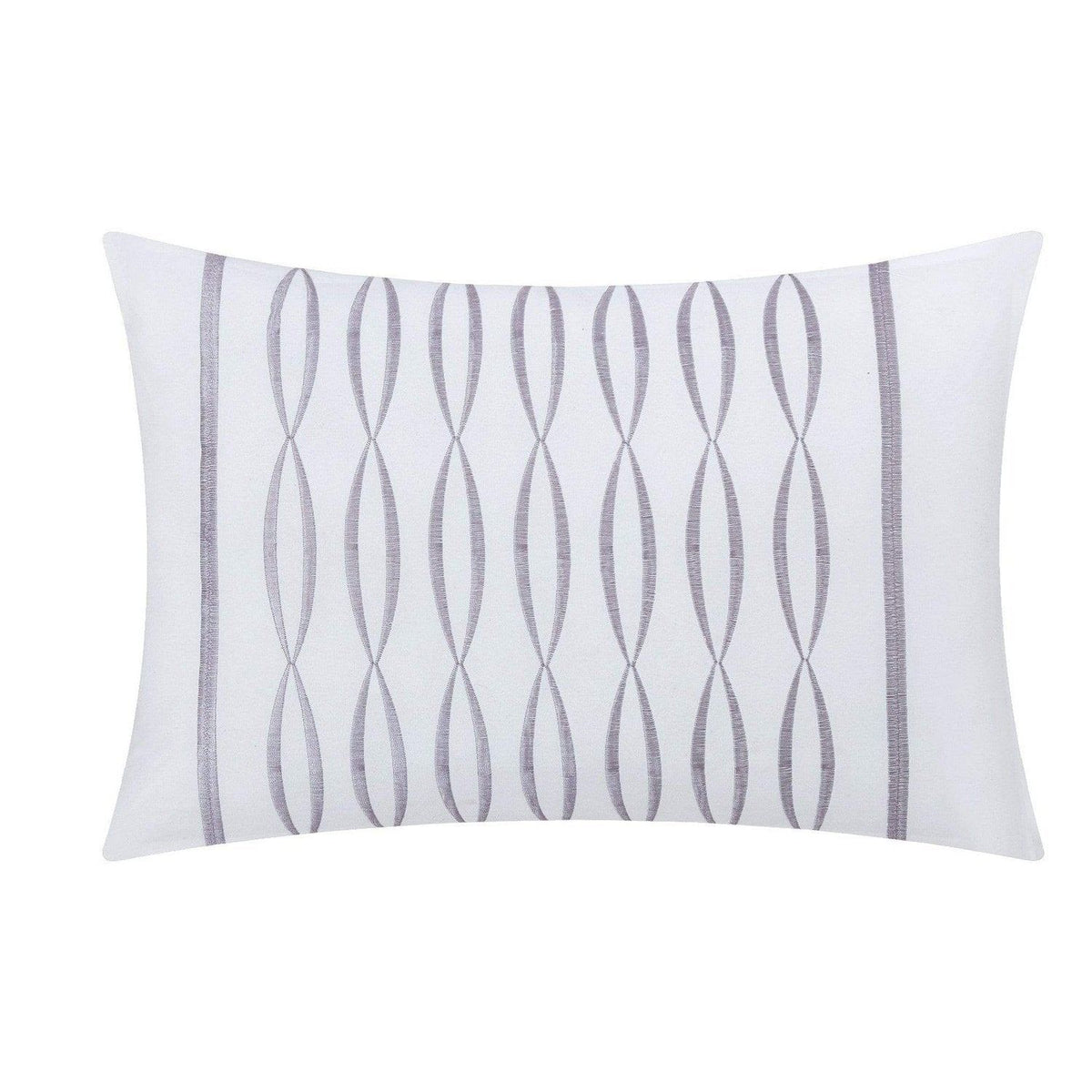 Chic Home Hadassah 10 Piece Striped Comforter Set 