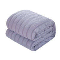 Chic Home Hadassah 10 Piece Striped Comforter Set 