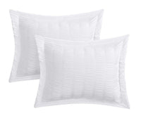 Chic Home Hadassah 10 Piece Striped Comforter Set 