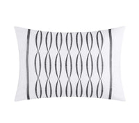 Chic Home Hadassah 10 Piece Striped Comforter Set 